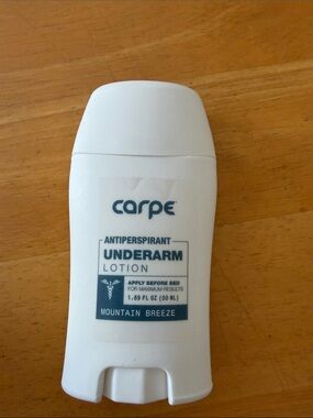 Carpe Antiperspirant Underarm Lotion - White (Mountain Breeze)